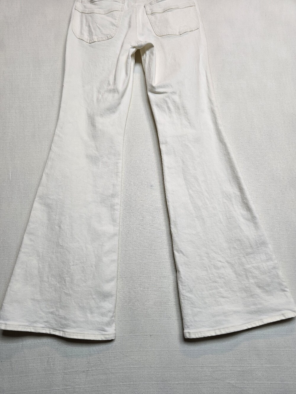 Madewell The Flea Market Flare Jeans In Tile White 27 - Picture 11 of 16